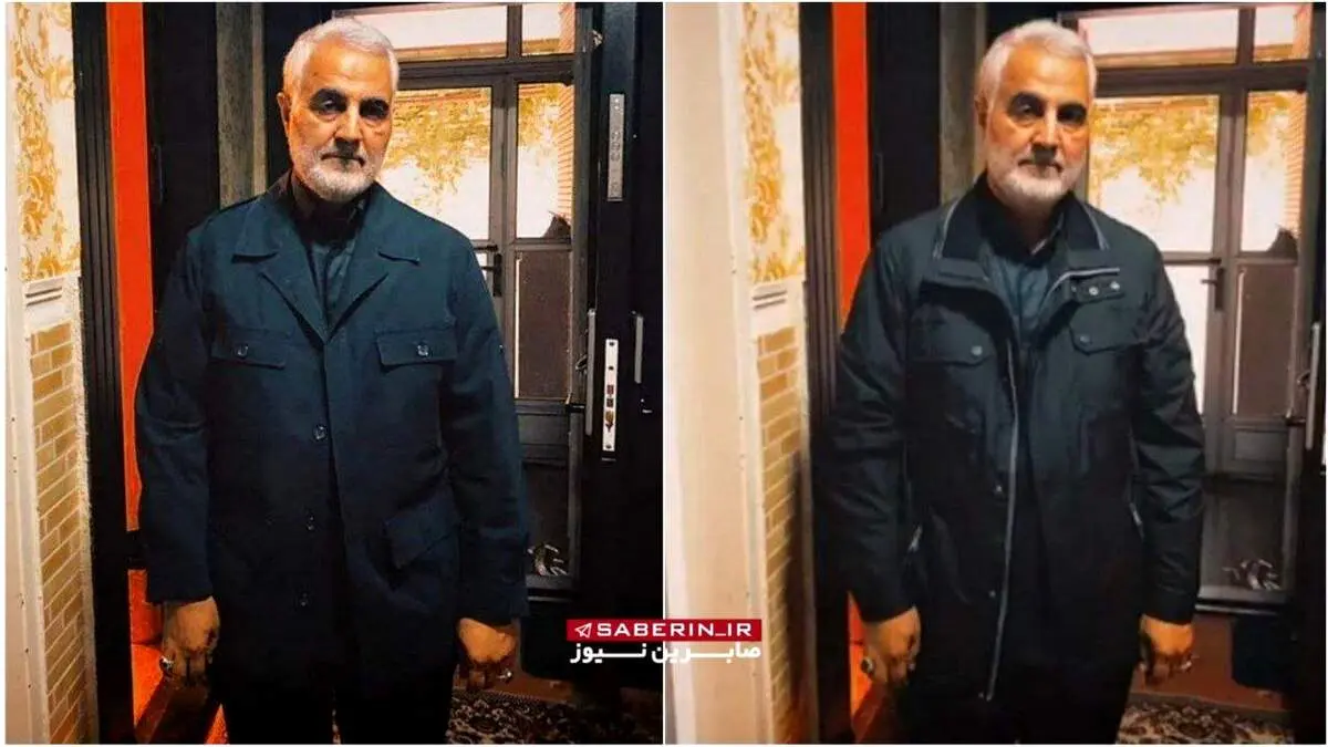 آخرین عکس سردار شهید قاسم سلیمانی در ایران| او گفت میخوام این سفرو خوشتیپ برم + ببینید 