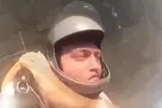 لحظه نجات عجیب چترباز بی‌هوش در آسمان+ فیلم
