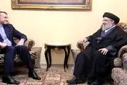 پیام تسلیت خانواده شهید امیرعبداللهیان در پی شهادت سید حسن نصرالله