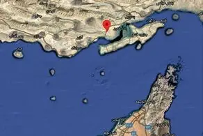 محل دقیق زلزله سنگین هرمزگان در نقشه هوایی+ عکس