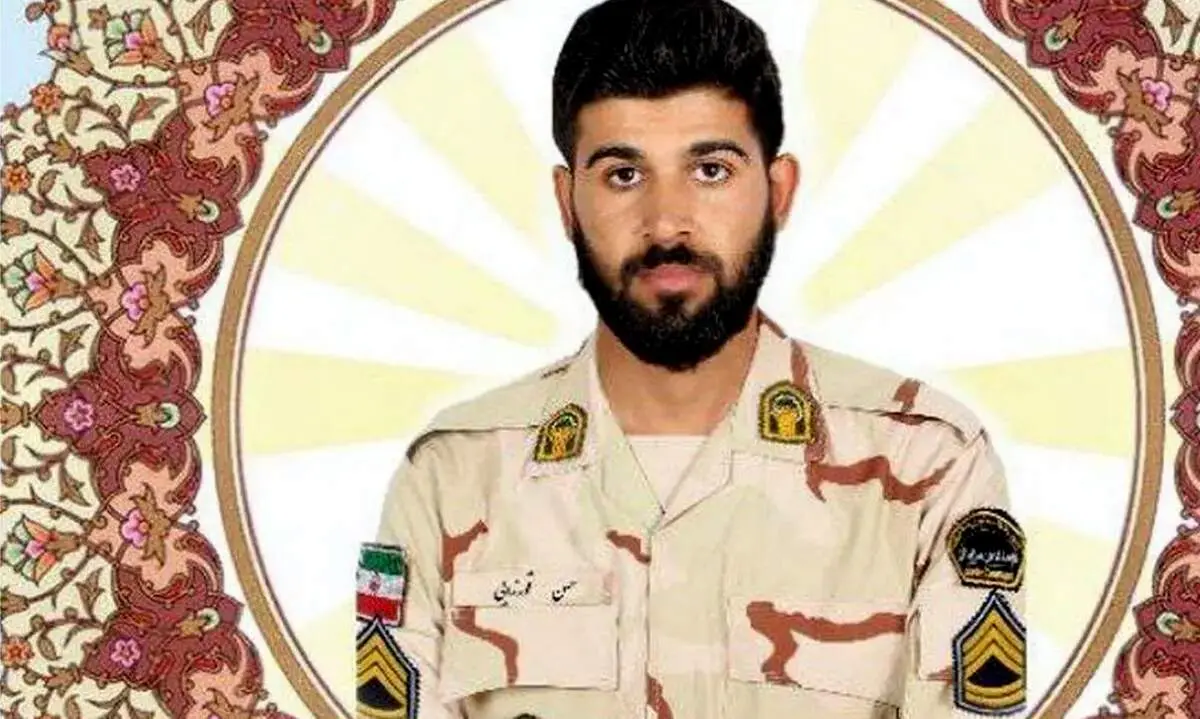 اولین عکس از مرزبان ایرانی که در پی حمله اشرار به شهادت رسید + عکس
