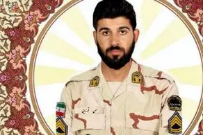 اولین عکس از مرزبان ایرانی که در پی حمله اشرار به شهادت رسید + عکس