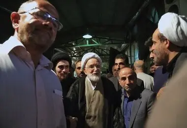 تصاویر مراسم بزرگداشت نساءالسادات آل یاسین با حضور خاتمی، کروبی و سیدحسن خمینی