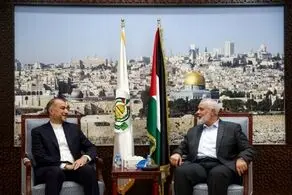  امیرعبداللهیان در دیدار با اسماعیل هنیه: طوفان الاقصی دنیا را تکان داد