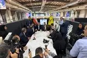  بازدید رئیس شورای اطلاع رسانی دولت از نمایشگاه نفت، گاز، پالایش و پتروشیمی 