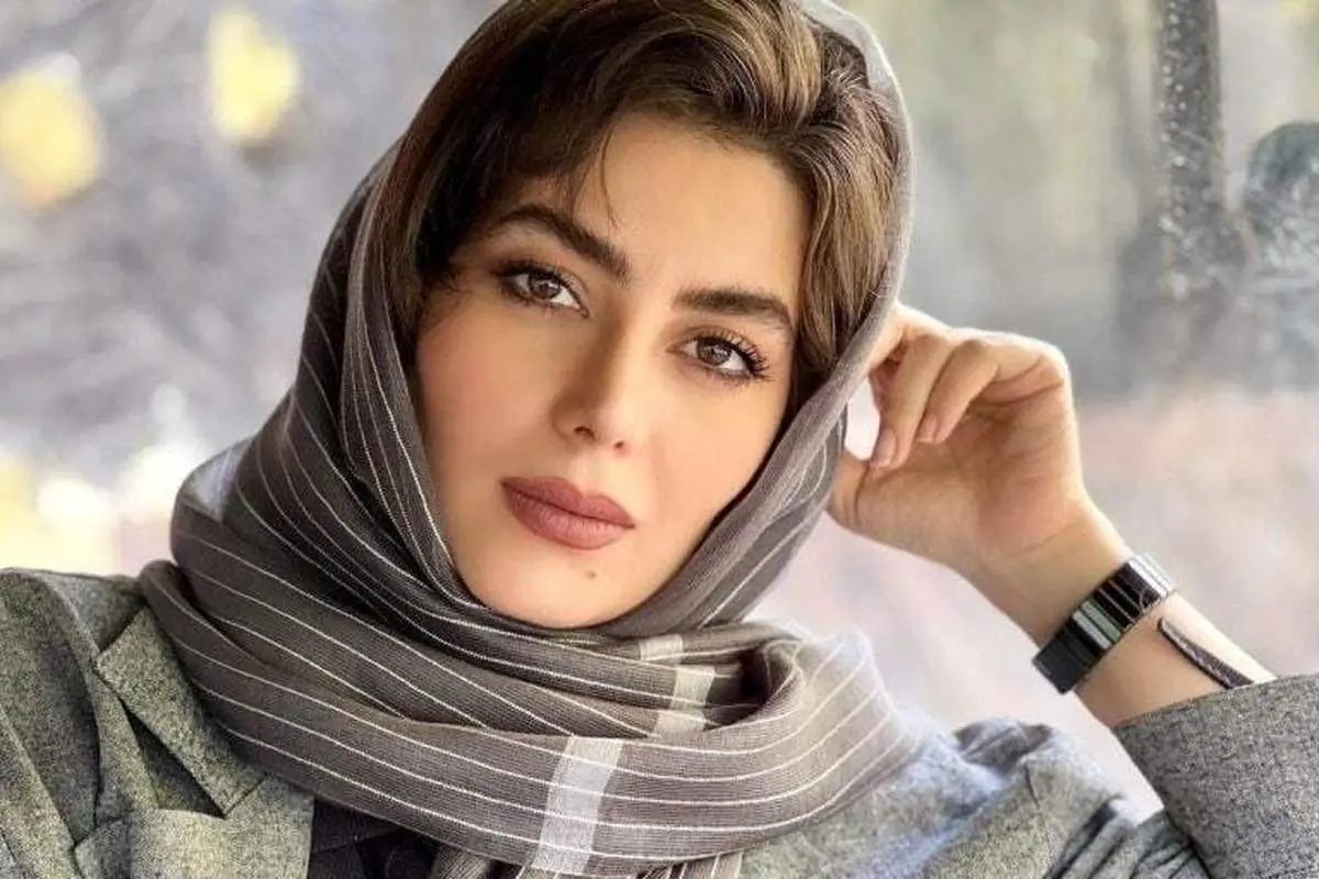  روژان سریال نون خ بعد از مدتها با تیپ جدید/ عکس