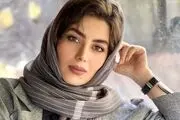  روژان سریال نون خ بعد از مدتها با تیپ جدید/ عکس