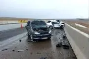 تصادف مرگبار پس از تخطی خودروی 206؛ سرنشینان سمند در دم جان سپردند