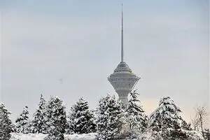 تهرانی ها دوشنبه (۲۶ آبان) منتظر برف باشند/ شهرکرد ۷- درجه سانتیگراد شد