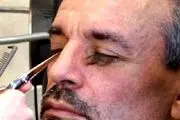 این مرد بلندترین مژه‌های دنیا را دارد+ عکس