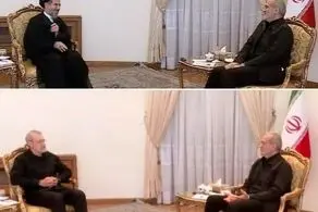 علی لاریجانی به دیدار مسعود پزشکیان رفت