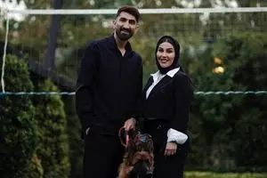 جشن متفاوت در ویلای شمال علیرضا بیرانوند و اکرم خانم/ تصاویر