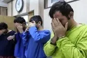 آزار و اذیت زن جوان توسط ۴ مرد پلید در باغ جهنمی