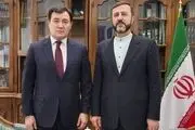 دیدار معاون وزیر امور خارجه قزاقستان با غریب آبادی