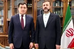 دیدار معاون وزیر امور خارجه قزاقستان با غریب آبادی