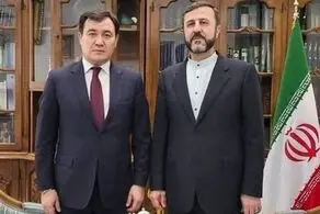 دیدار معاون وزیر امور خارجه قزاقستان با غریب آبادی