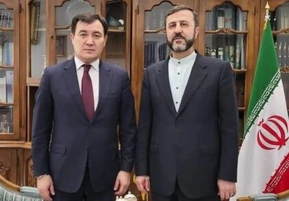 دیدار معاون وزیر امور خارجه قزاقستان با غریب آبادی