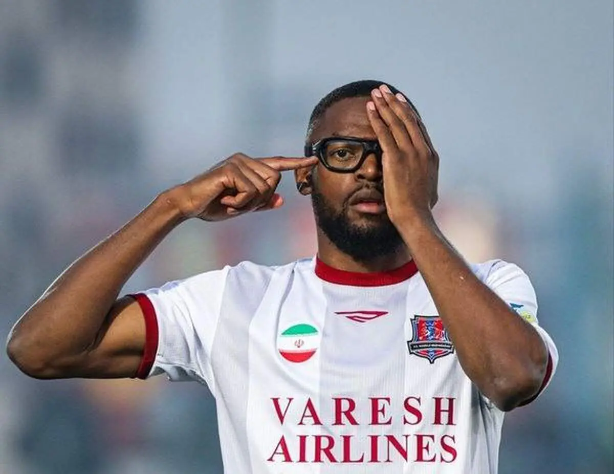 شادی معنادار یامگا پس از گلزنی به پرسپولیس

