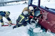 سقوط بالگرد در روسیه 