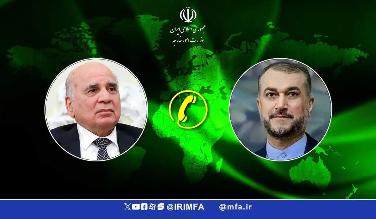 گفتگوی مهم وزرای خارجه ایران و عراق پس از حملات اخیر سپاه پاسداران