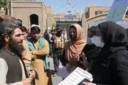 زنان افغان در مقابل طالبان به خیابان ریختند