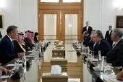 دیدار قائم‌مقام وزیر امور خارجه عربستان سعودی و معاون وزیر امور خارجه چین با وزیر امور خارجه 