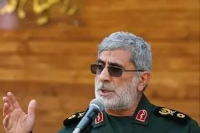 سردار قاآنی پیام صادر کرد 