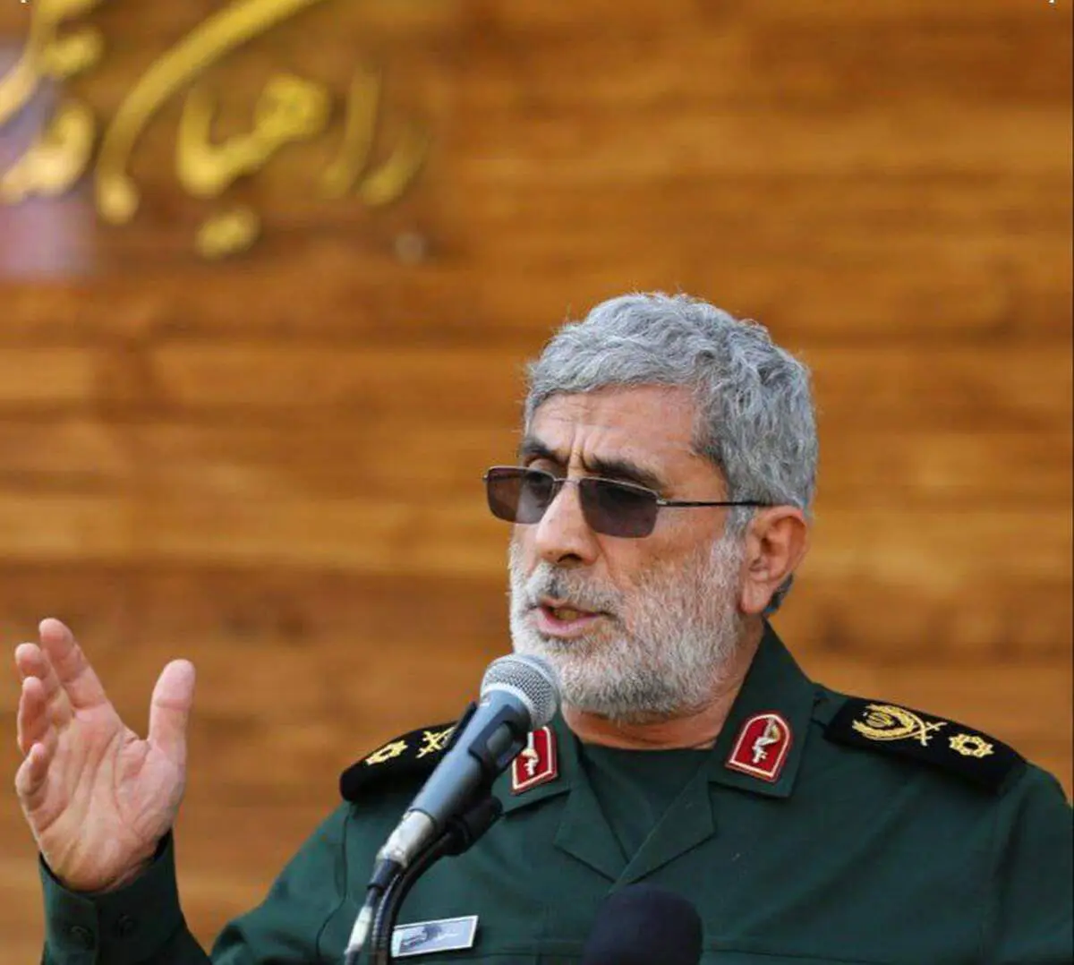 سردار قاآنی پیام صادر کرد 