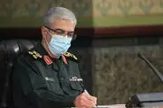 پیام سرلشکر باقری به وزیر اطلاعات