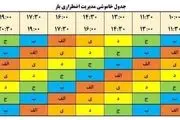 جدول قطعی برق تهران و شهرستانها ۲۵ مرداد ۱۴۰۴/ اسامی محلات و ساعت