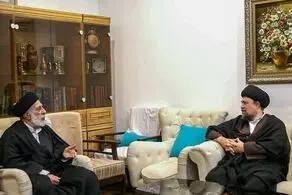 سیدحسن خمینی با سیدهادی خامنه‌ای دیدار کرد