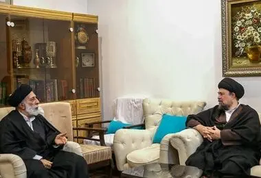 سیدحسن خمینی با سیدهادی خامنه‌ای دیدار کرد
