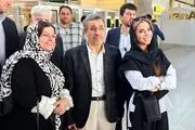  اولین تصاویر از لحظه خروج احمدی نژاد از کشور + ببینید 