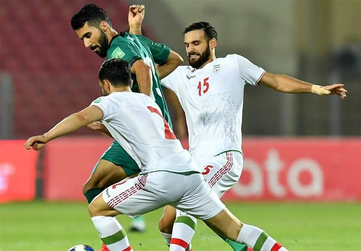 کری زشت و زننده بازیکن عراقی برای تیم ملی ایران