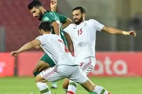  کری زشت و زننده بازیکن عراقی برای تیم ملی ایران