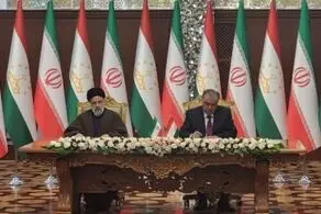 امضای ١٨ سند همکاری و یک بیانیه مشترک میان ایران و تاجیکستان 