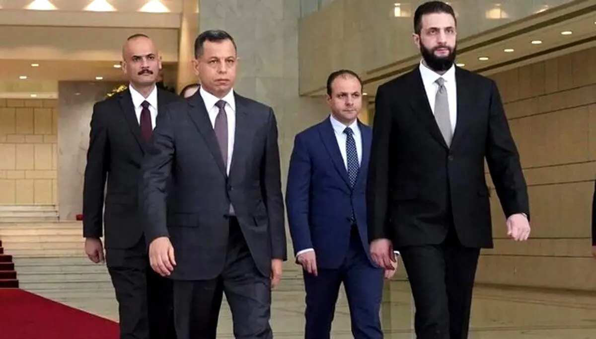 احمد الشرع به آمریکا رسید 