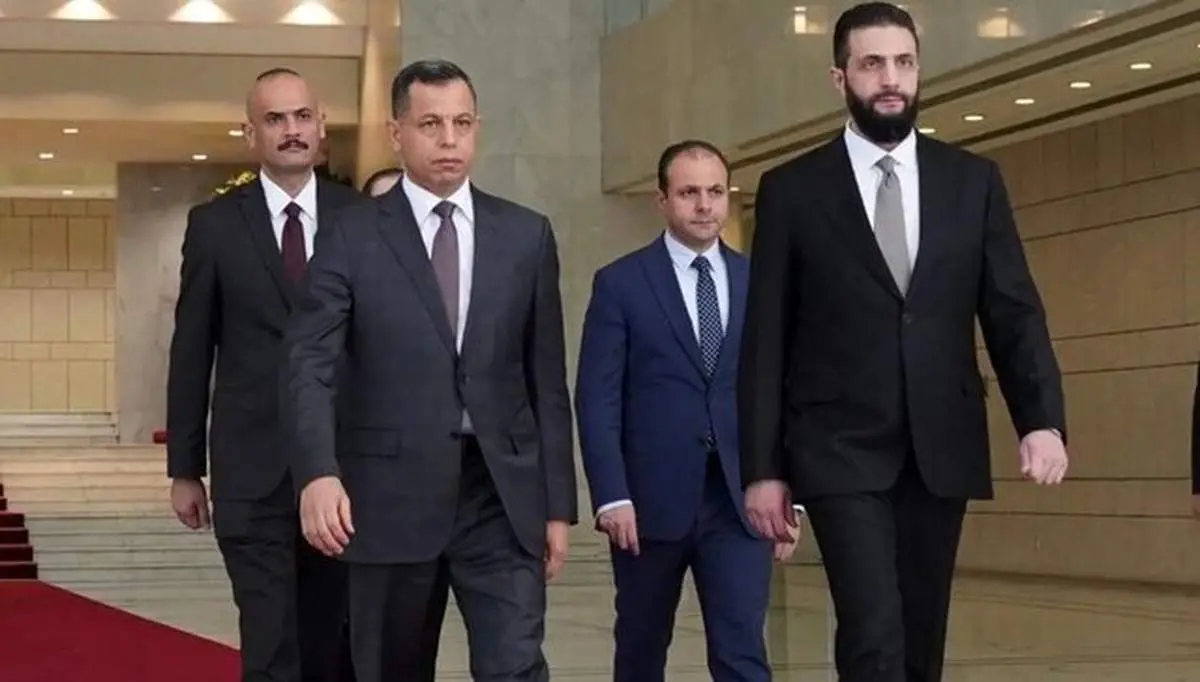 احمد الشرع به آمریکا رسید 