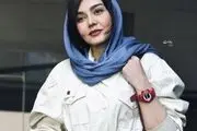 بازیگر زن سریال نون خ با استایل عجیب!/ عکس