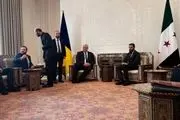 هیات اوکراینی با الجولانی دیدار کرد 