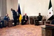 هیات اوکراینی با الجولانی دیدار کرد 