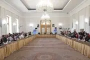  نشست هم‌اندیشی امیرعبداللهیان با مدیران مسئول  رسانه‌ها
