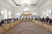  نشست هم‌اندیشی امیرعبداللهیان با مدیران مسئول  رسانه‌ها