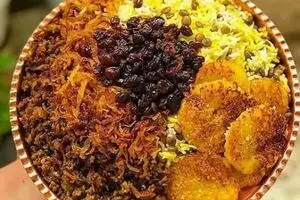 طرز تهیه عدس پلوی درباری