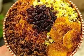 طرز تهیه عدس پلوی درباری