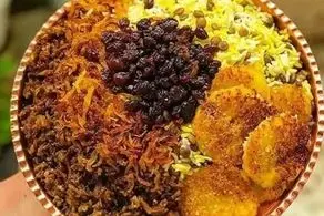 طرز تهیه عدس پلوی درباری