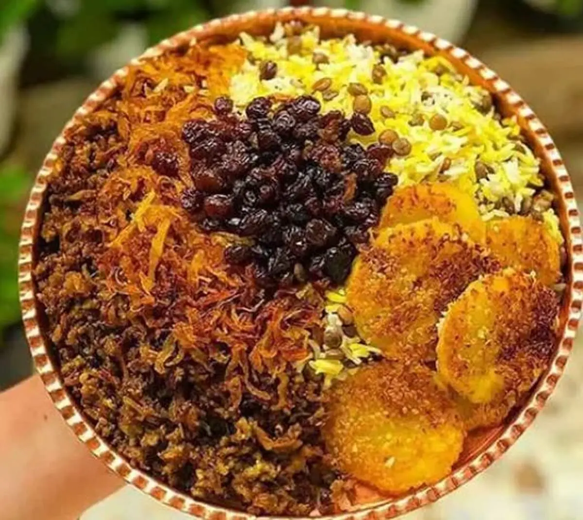 طرز تهیه عدس پلوی درباری