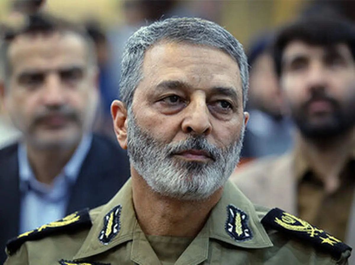 واکنش فرمانده کل ارتش به سخنان ترامپ