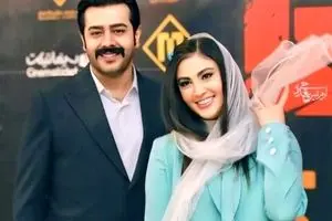 مریم مومن با تاج اناری در شب چله!/ عکس