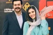 مریم مومن با تاج اناری در شب چله!/ عکس